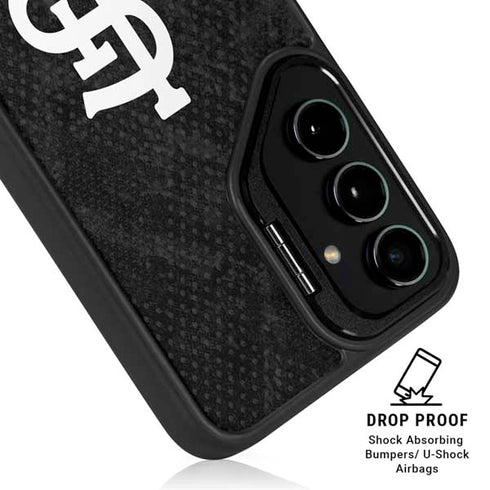 MLB St Louis Cardinals Dark Wash Galaxy S24 FE Kickstand Case